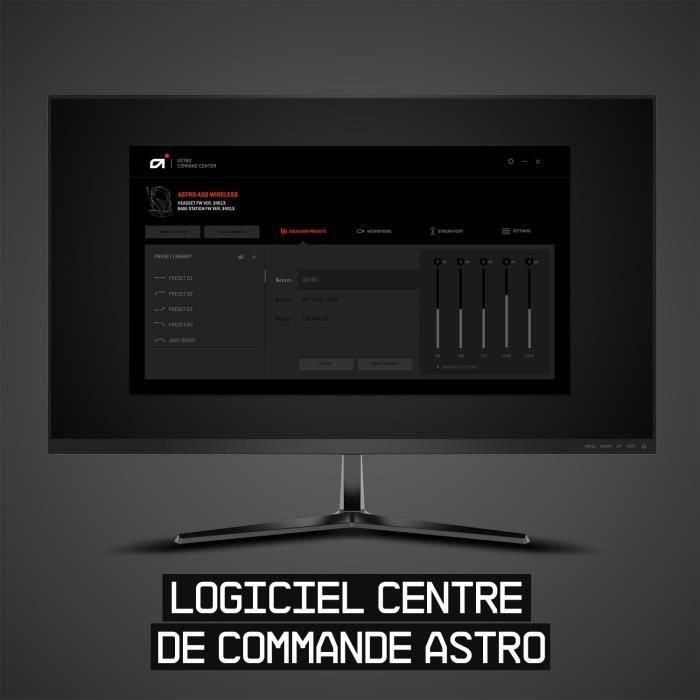 Auriculares ASTRO Astro A50 - Inalámbricos - Diseño montado en la cabeza - Estéreo - Negro - Alcance 914,4 cm - 20 Hz / 20 kHz - 4 Auriculares ASTRO Astro A50 - Inalámbricos - Diseño montado en la cabeza - Estéreo - Negro - Alcance 914,4 cm - 20 Hz / 20 kHz - 4