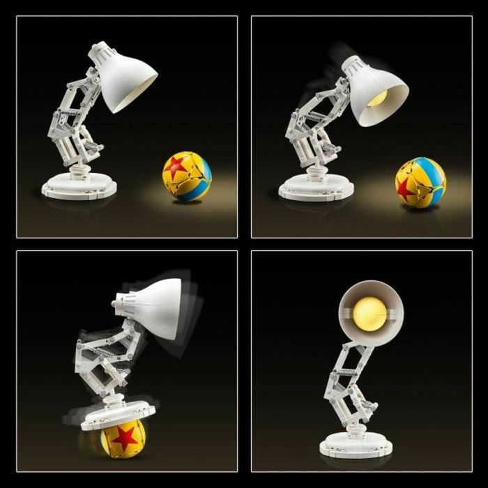 Lego Ideas 21357 Disney Pixar Luxo Jr. Set de Construcción Coleccionable para Adultos Decoración 11