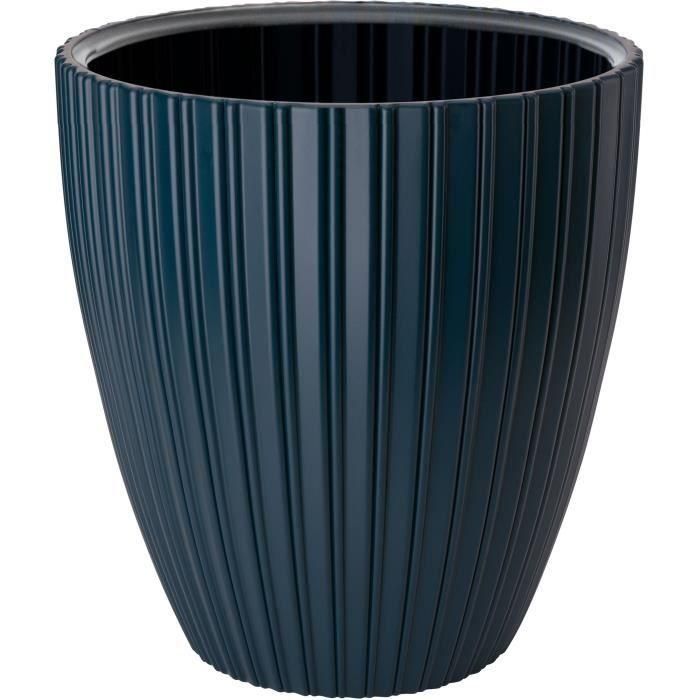 Garden ID GAR5410527161842 Maceta Fancy 40 x 42 cm Azul Petróleo para Jardín, Balcones e Interiores