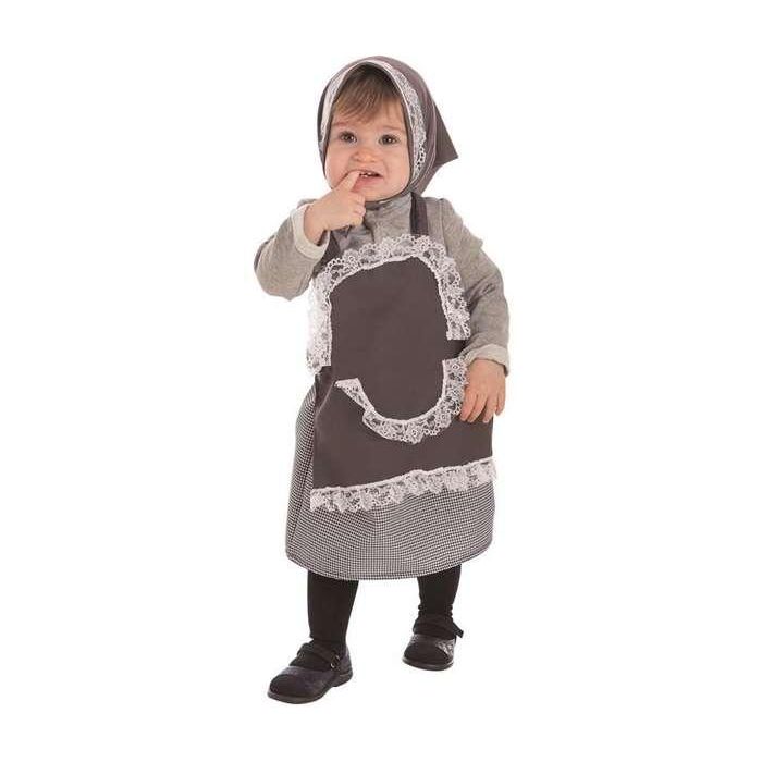 Creaciones Llopis Disfraz Bebé Castañera Falda Puntillas Talla 6-12 Meses 0 Creaciones Llopis Disfraz Bebé Castañera Falda Puntillas Talla 6-12 Meses 0