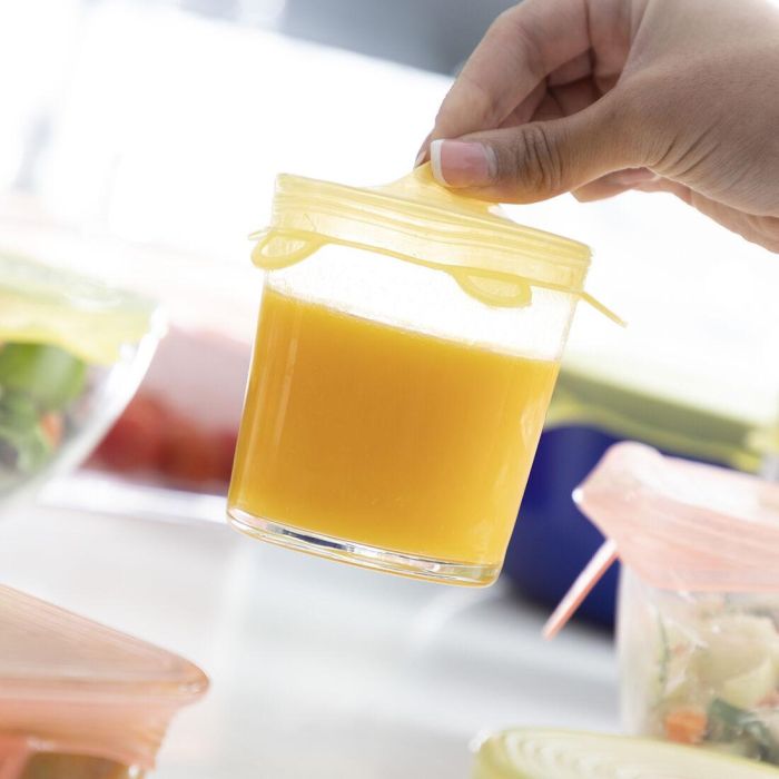 Set de 10 Tapas de Cocina Reutilizables y Ajustables Lilyd InnovaGoods 6 Set de 10 Tapas de Cocina Reutilizables y Ajustables Lilyd InnovaGoods 6