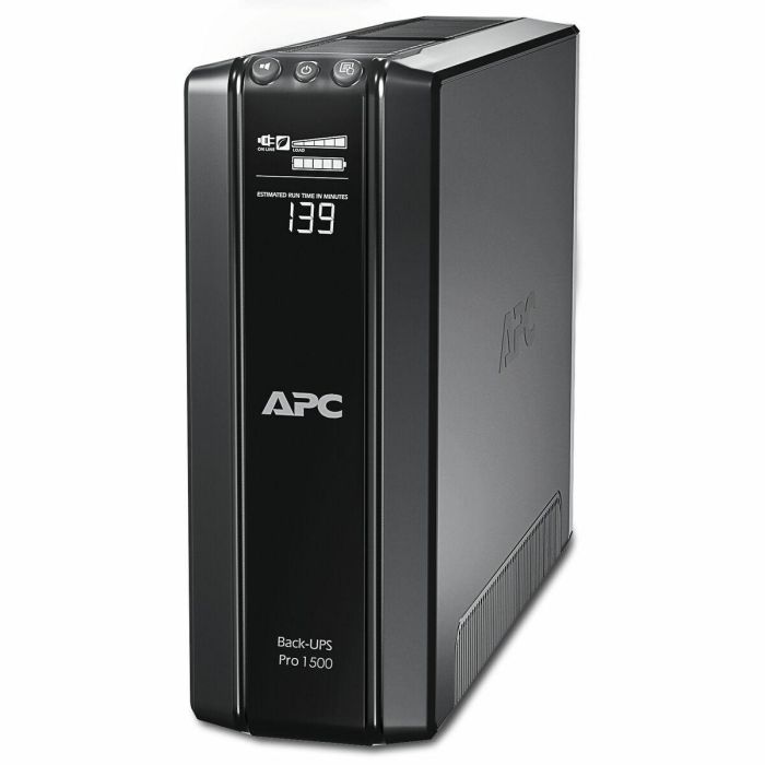 APC Back-UPS Pro 1.5 kVA 865 W Sistema de Alimentación Ininterrumpida (UPS) Línea Interactiva con 10 Salidas AC - BR1500GI APC Back-UPS Pro 1.5 kVA 865 W Sistema de Alimentación Ininterrumpida (UPS) Línea Interactiva con 10 Salidas AC - BR1500GI
