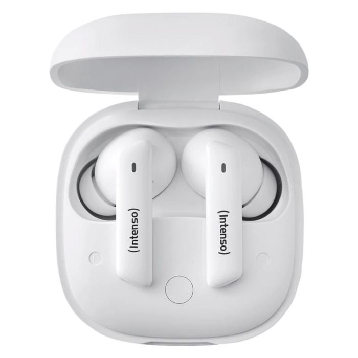 Intenso Auriculares Buds Pro Tws H - Anc+Enc Blanco | Modelo 3720502 | Cancelación de Ruido Híbrida y Ambiental, Bluetooth 5.3, USB-C Intenso Auriculares Buds Pro Tws H - Anc+Enc Blanco | Modelo 3720502 | Cancelación de Ruido Híbrida y Ambiental, Bluetooth 5.3, USB-C
