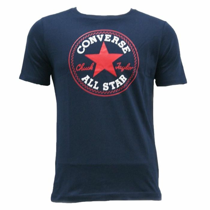 Camiseta de Manga Corta Infantil Converse Cnvb Chuck Patch Azul oscuro 8-10 Años