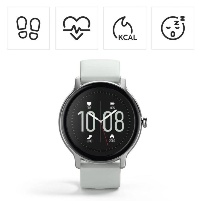 Smartwatch Hama 00178609 Gris Plateado 45 mm 8 Smartwatch Hama 00178609 Gris Plateado 45 mm 8