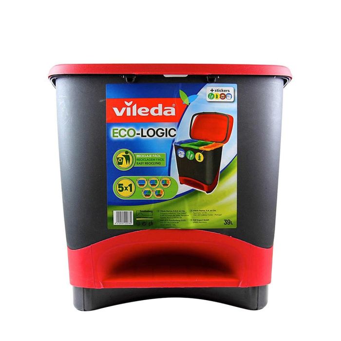 Cubo de reciclaje compacto 142239 vileda (no incluye separadores) 1