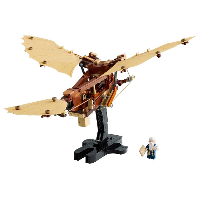 LEGO ICONS 10363 Máquina Voladora de Leonardo da Vinci, Juego Construcción, 493 Piezas, 18+ Años 1