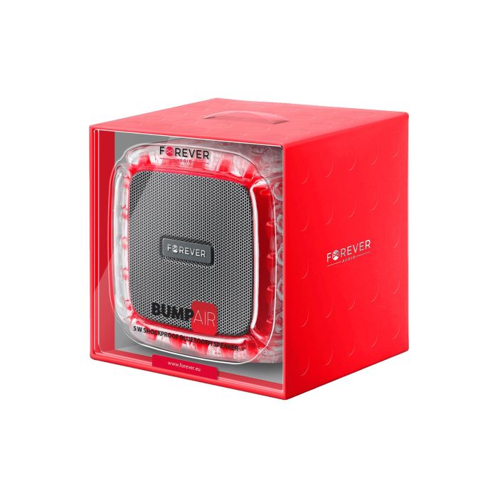 Forever Altavoz Bluetooth BS-700 Red, Bluetooth 5.0 TWS, IPX6 Impermeable, Luz RGB 4