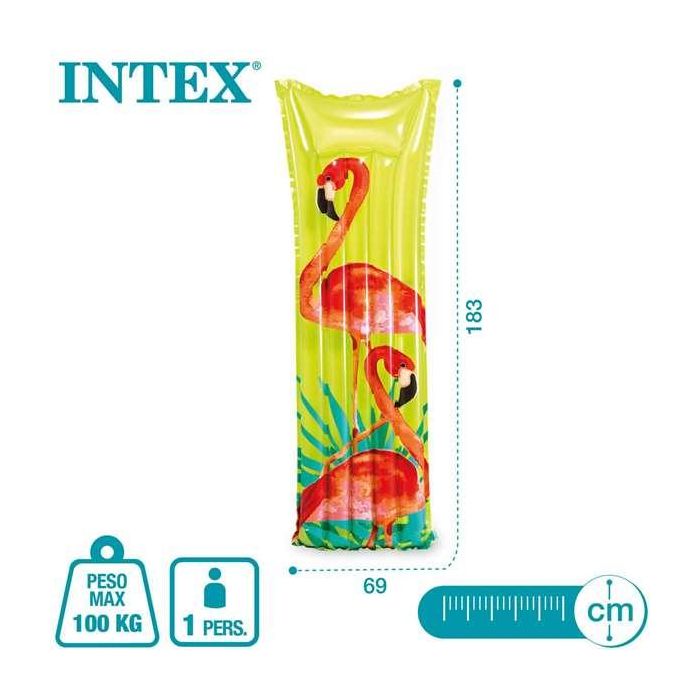 Intex Colchoneta 5 Tubos Fashion 183x69 cm - Modelos Surtidos 6