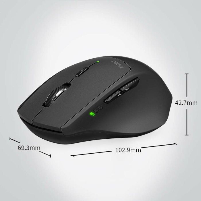 Rapoo MT550 RAP6940056177452 Ratón Inalámbrico Negro 11