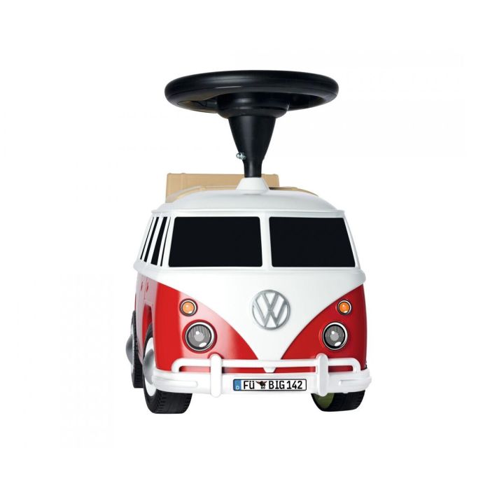Smoby BIG4004943553209 Volkswagen Van Transporter Red Caja de almacenamiento con Volante 26x30x60H cm A partir de 18 meses 5