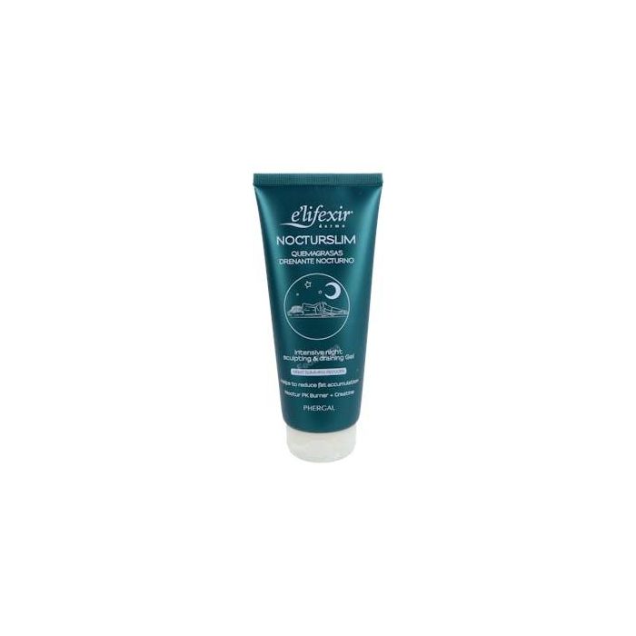 E'Lifexir Nocturslim Gel Nocturno Lipoescultor Reafirmante Corporal. Acción Liporeductora Ultra Rápida. Combate Almacenamiento Grasas 200 ml