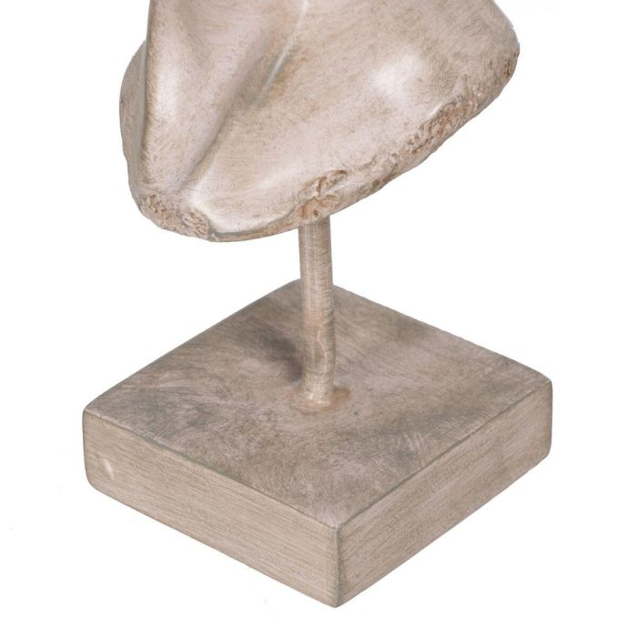 Figura Decorativa Beige Rostro 12,5 x 13,5 x 27,5 cm 1