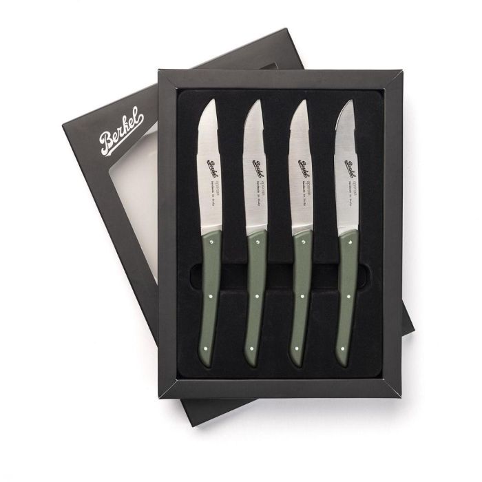 Berkel Steakmesser-Set 4-tlg. Color verde 2 Berkel Steakmesser-Set 4-tlg. Color verde 2