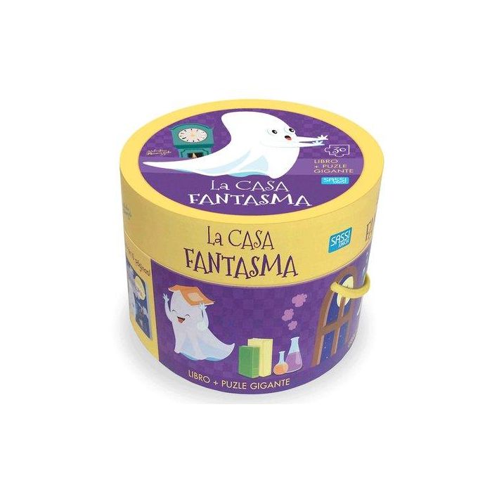 Puzle Y Libro Sassi Manolito Books La Casa Fantasma 30 Piezas (+3 Años)