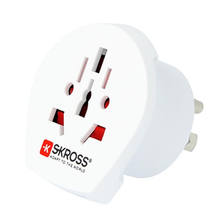 Skross Adaptador Mundial a Estados Unidos 1500221-e para Equipos con Enchufes de 2 y 3 Polos Diseñado en Suiza 1