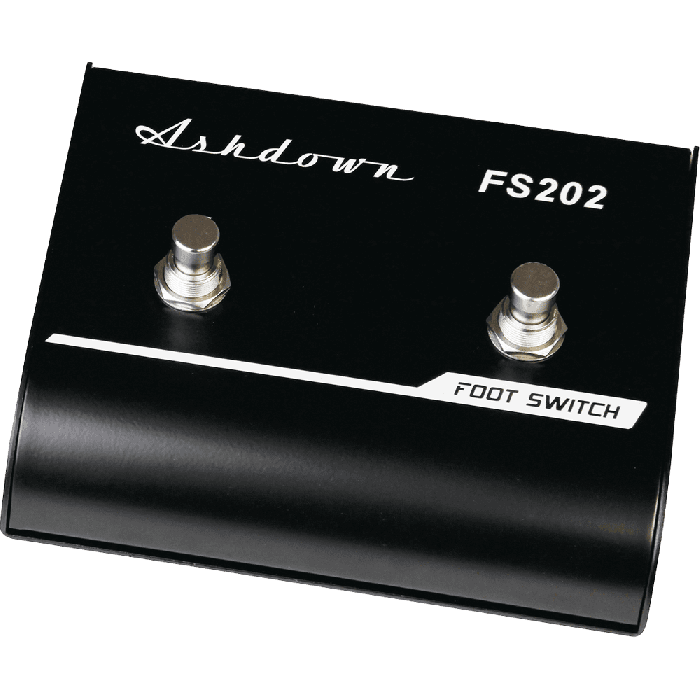 Ashdown Pedal Footswitch Doble FS-2 para Amplificador de Guitarra Bajo