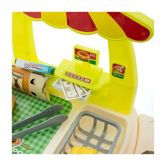 Juego de Comida Rápida con Accesorios Junior Knows 1 Juego de Comida Rápida con Accesorios Junior Knows 1