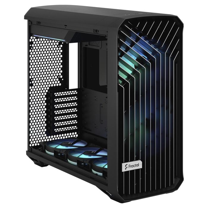 Fractal Design Torrent RGB Black Window Caja de PC Torre ATX EATX ITX micro ATX SSI CEB Vidrio Templado Negra para Gaming 10
