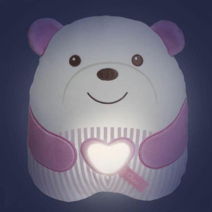 Chicco Osito de Peluche Suave Rosa - CHI8058664184620 - Desde el Nacimiento 4