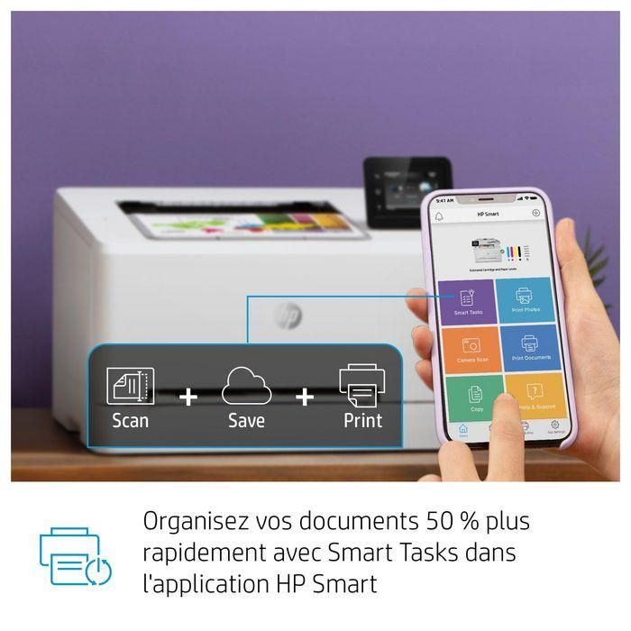 HP M255dw Color LaserJet Pro Impresora Láser WiFi Doble Cara 21ppm 600x600dpi A4, Rápida y Segura para Oficina 22