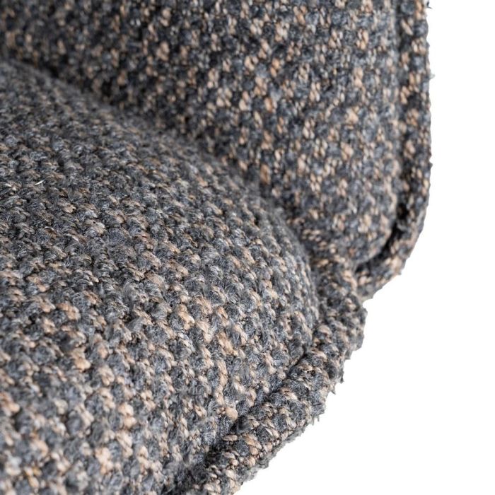 Silla Gris Tejido-Metal Salón 58,50 X 60 X 86,50 cm