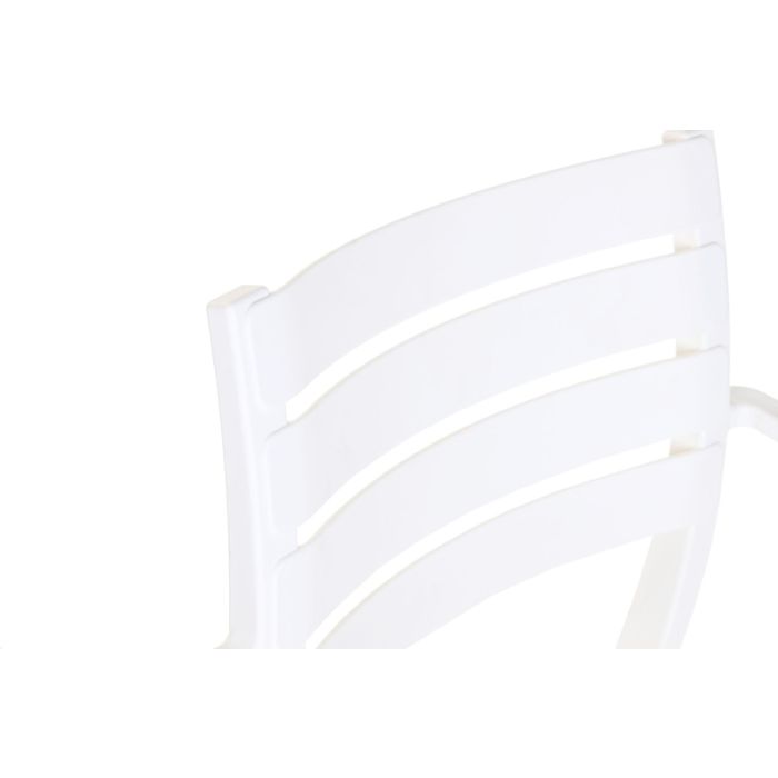 Silla Terraza Y Jardin DKD Home Decor Blanco 52 x 84 x 57 cm (4 Unidades) 4 Silla Terraza Y Jardin DKD Home Decor Blanco 52 x 84 x 57 cm (4 Unidades) 4