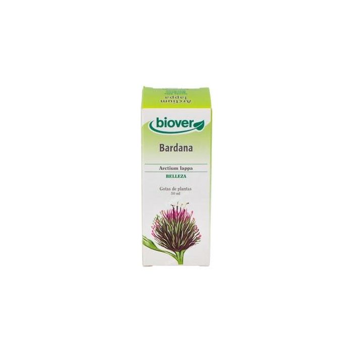 BIOVER Arctium Lappa (Bardana) extracto hidroalcohólico 50ml para pieles jóvenes, sensibles o deshidratadas
