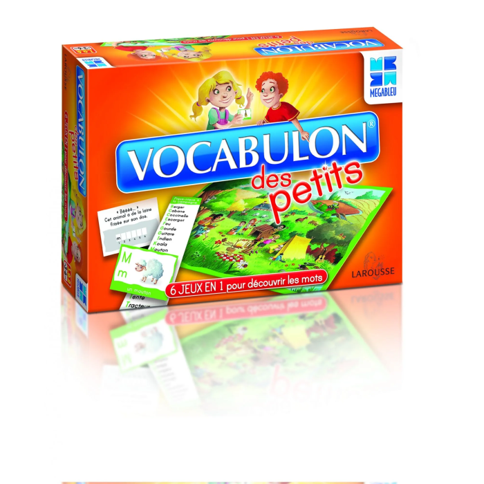 Megableu Vocabulon des Petits Juego de Aprendizaje - Idioma Francés para Niños de 3 a 6 Años - 120 Palabras y Alfabeto 1