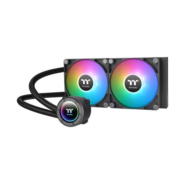 Thermaltake TH240 ARGB Sync V2 CPU Cooler Líquido Todo en Uno 240mm ARGB para Procesador Negro 0 Thermaltake TH240 ARGB Sync V2 CPU Cooler Líquido Todo en Uno 240mm ARGB para Procesador Negro 0