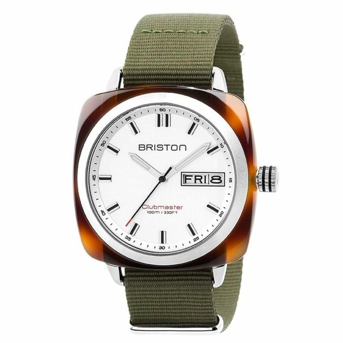 Reloj Hombre Briston 17342.SA.TS.2.NGA Blanco