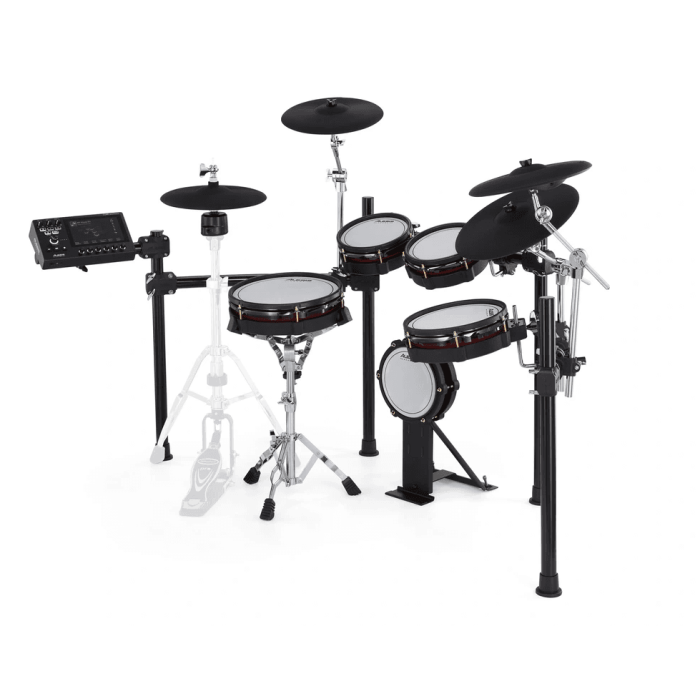 ALESIS Strata Core Kit Batería Electrónica con Módulos BFD, Pantalla Táctil 7", Parches Malla y Platos ARC de 360 Grados 1