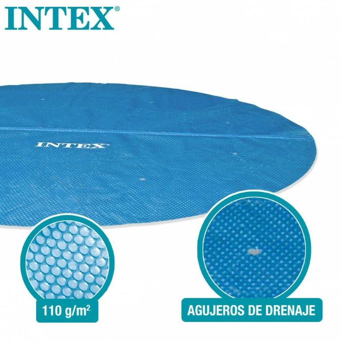 Cubrepiscinas Intex 29020 EASY SET Ø 244 cm 206 x 206 cm 4