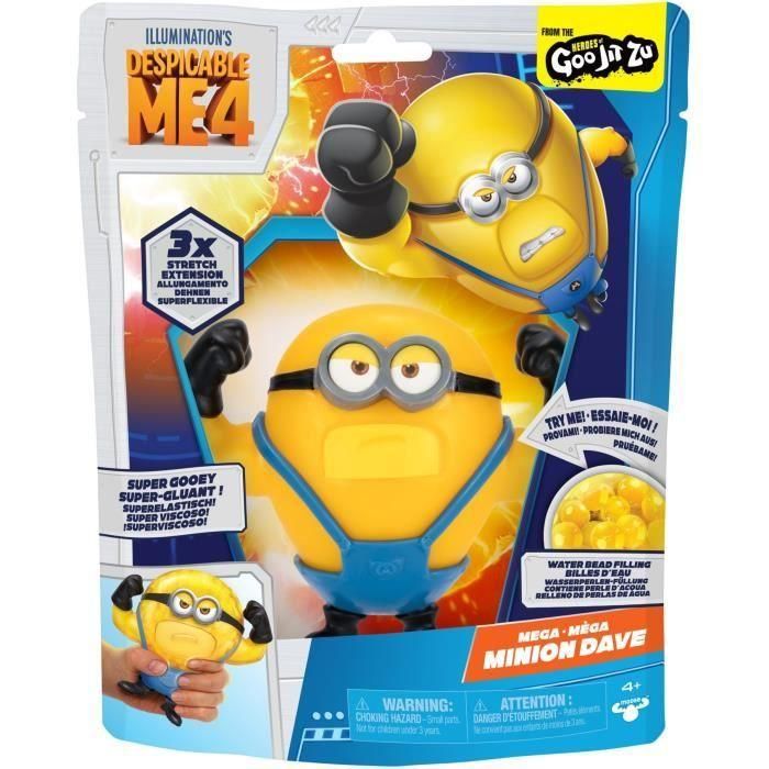 Figura - Goo Jit Zu - Dave 13cm - Mi Villano Favorito 4 3 Figura - Goo Jit Zu - Dave 13cm - Mi Villano Favorito 4 3