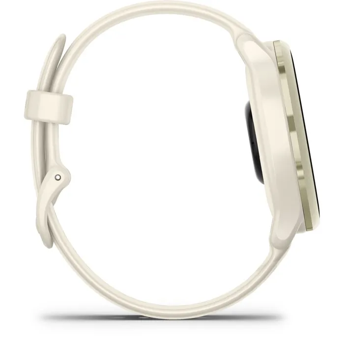 Garmin Vivoactive 6 - Reloj Inteligente con Pantalla AMOLED y GPS - Beige/Dorado