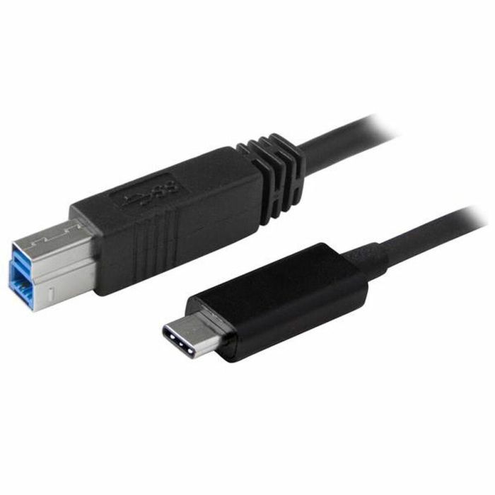 Cable USB C Startech USB31CB1M Negro 1 m Cable USB C Startech USB31CB1M Negro 1 m