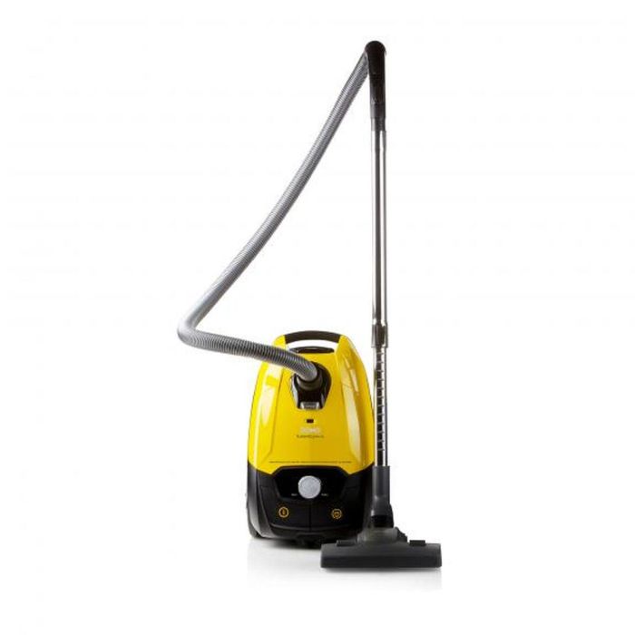 Domo DO7294S - Aspirador de trineo con bolsa 5L, Filtro HEPA H13, 73dB, Potencia regulable, Tubo 90cm, 5 bolsas incluidas