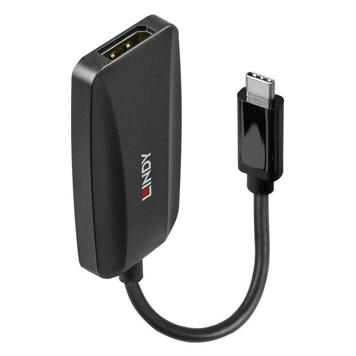 Adaptador USB C a DisplayPort LINDY 43337 Negro