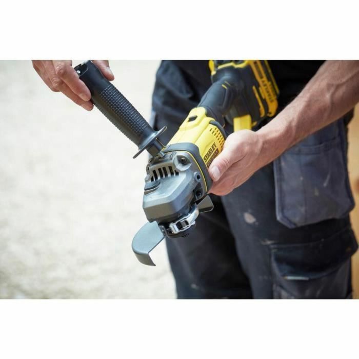 STANLEY FATMAX V20 SFMCG400M1K-QW Amoladora Inalámbrica 125mm 18V Litio con 1 Batería 4Ah 8000rpm para Metal 2 STANLEY FATMAX V20 SFMCG400M1K-QW Amoladora Inalámbrica 125mm 18V Litio con 1 Batería 4Ah 8000rpm para Metal 2