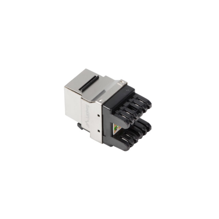 Lanberg Conector Keystone RJ45 Cat. 6 FTP para Redes, Plateado