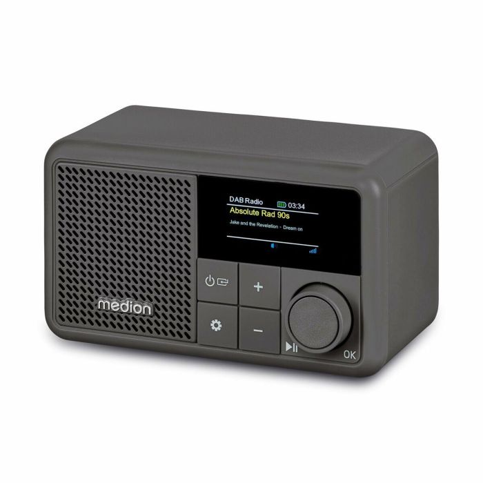 Medion AAAQH12605 Mini Radio DAB/FM Mono 2W RMS Gris 11