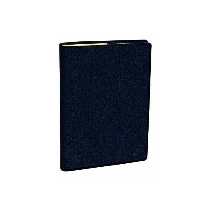 Agenda Anual (2026) Quo Vadis Note 27 Sp Marlow Sobrecubierta Cosida Tapa Simil Piel 210X270 S/V Con Notas Azul Noche