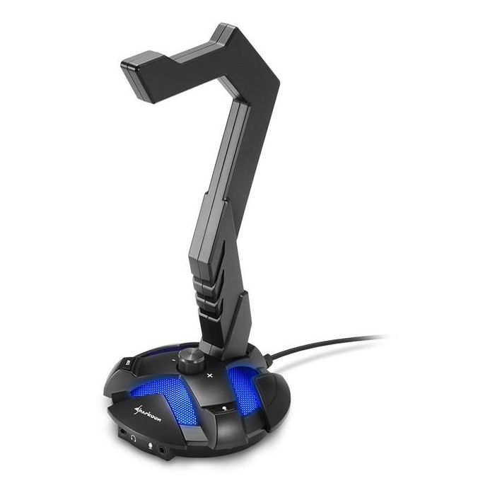 Sharkoon X-Rest 7.1 Soporte para Auriculares (Negro) 0 Sharkoon X-Rest 7.1 Soporte para Auriculares (Negro) 0
