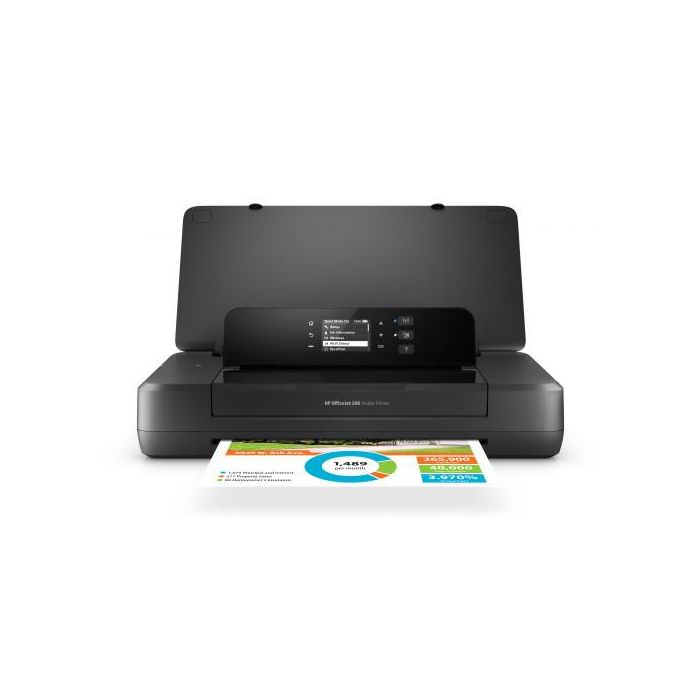HP Officejet Impresora portátil 200, Estampado, Impresión desde USB frontal, CZ993A, 10 ppm negro, 7 ppm color, WiFi, 4800 x 1200 DPI 1