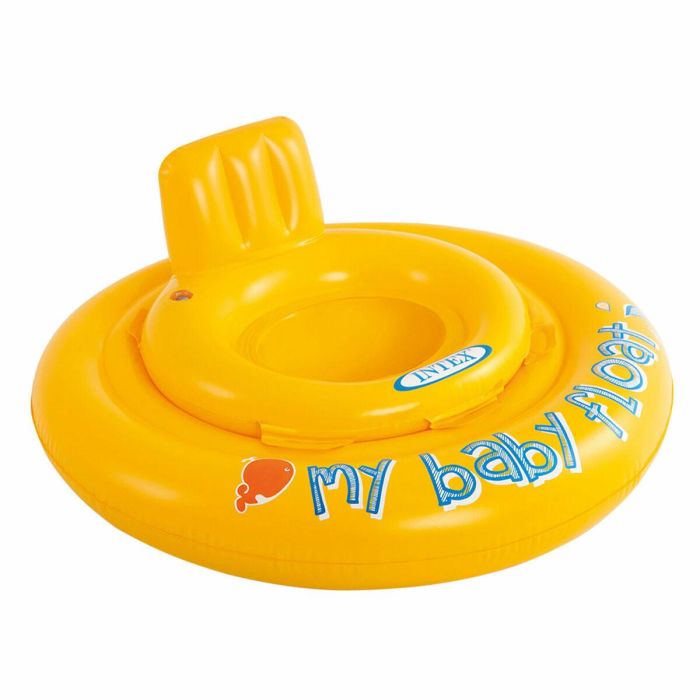 Flotador de bebé Intex Amarillo 70 x 25 x 70 cm (12 Unidades) 3 Flotador de bebé Intex Amarillo 70 x 25 x 70 cm (12 Unidades) 3