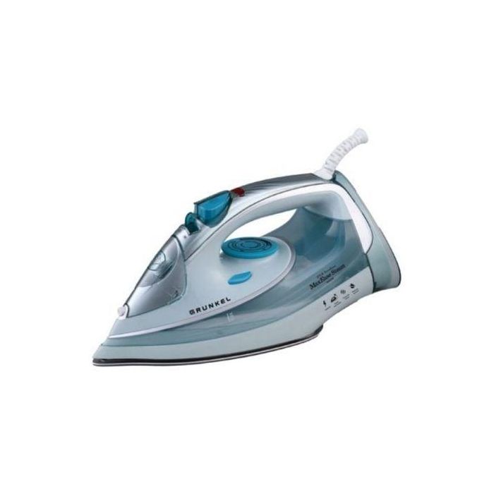 Grunkel PL-3200MAXTOP Plancha de Vapor 3200W, Depósito 360ml, Suela Anodizada, Antical, Antigoteo, Autoapagado, Planchado Vertical