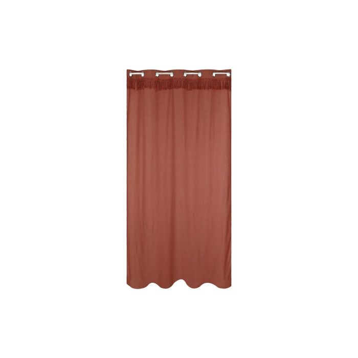 Cortina Boho DKD Home Decor Terracota 260 x 260 x 140 cm 1 Cortina Boho DKD Home Decor Terracota 260 x 260 x 140 cm 1