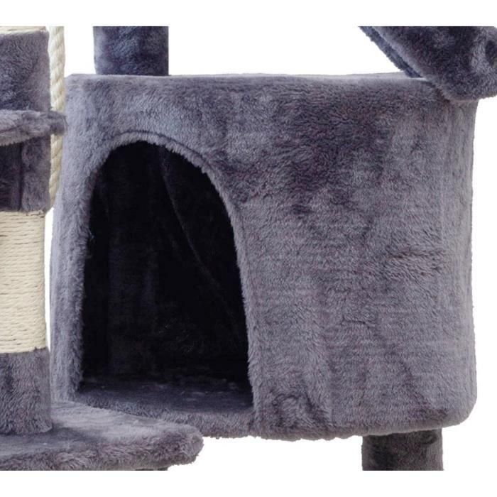 Rascador MARIE - 40x55x120cm - Gris 4