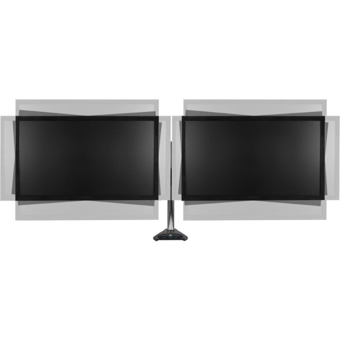 ARCTIC Z2 Pro (Gen3) Soporte de Escritorio para 2 Monitores hasta 34" (86cm) 15kg Negro con 4 Puertos USB 5