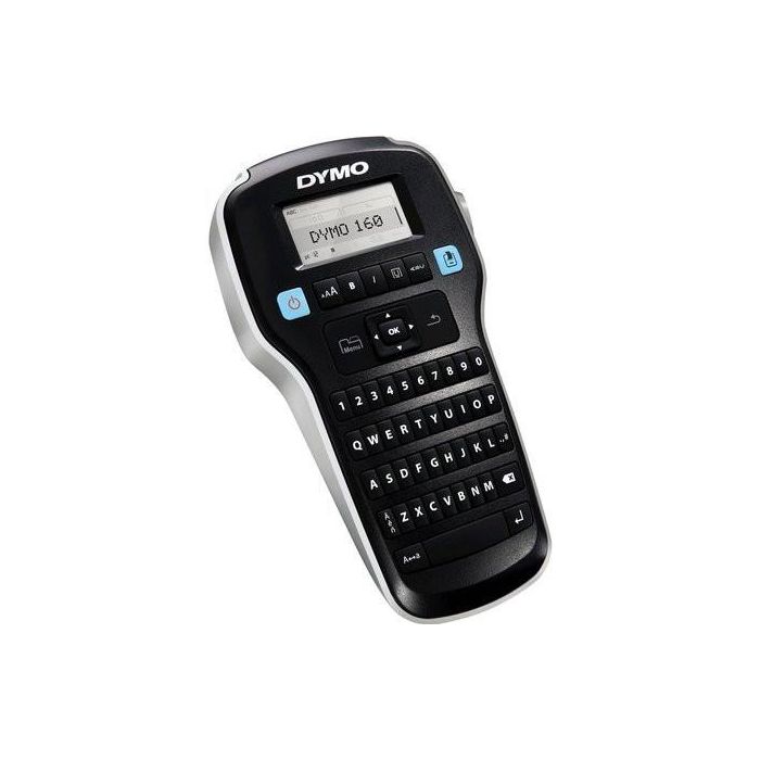 DYMO Rotuladora LABEL MANAGER LM160 kit Etiquetadora + 3 rollos de cinta de etiquetas D13 cartuchos de etiquetas D (2181011)